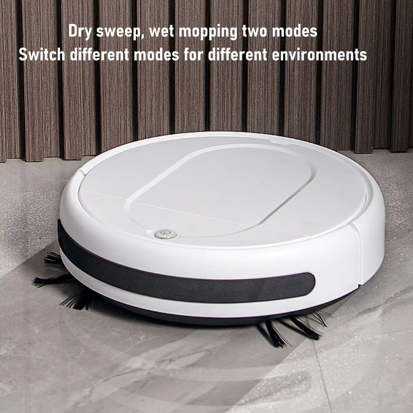 Robot Vacuum Cleaner Intelligent Obstacle Avoidance Slim Low Noise Strong Suction for Pet Hair Hard Floor