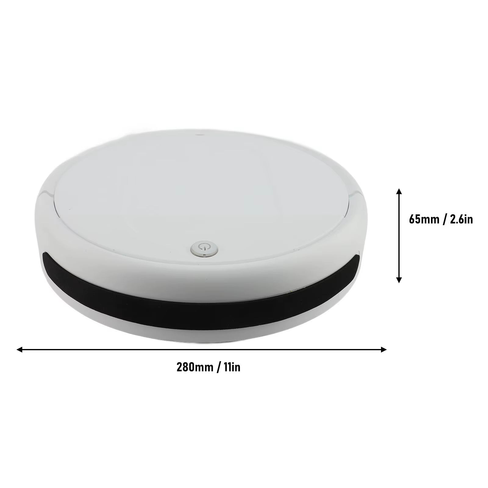 Robot Vacuum Cleaner Intelligent Obstacle Avoidance Slim Low Noise Strong Suction for Pet Hair Hard Floor