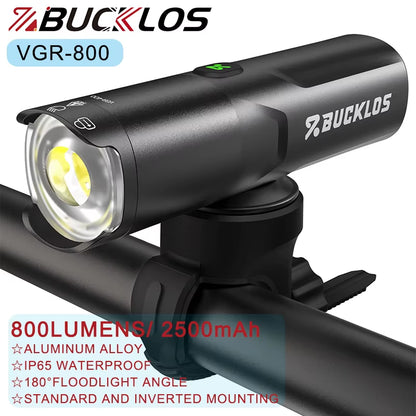 Bike Lights 1500 Lumen Bicycle Front Light 4500 Mah Bicycle Headlight IP65 Waterproof Cycling Lamp 400/600/800/1200Lumen