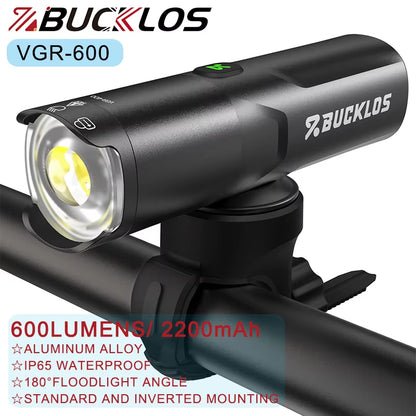 Bike Lights 1500 Lumen Bicycle Front Light 4500 Mah Bicycle Headlight IP65 Waterproof Cycling Lamp 400/600/800/1200Lumen