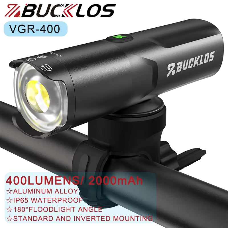 Bike Lights 1500 Lumen Bicycle Front Light 4500 Mah Bicycle Headlight IP65 Waterproof Cycling Lamp 400/600/800/1200Lumen