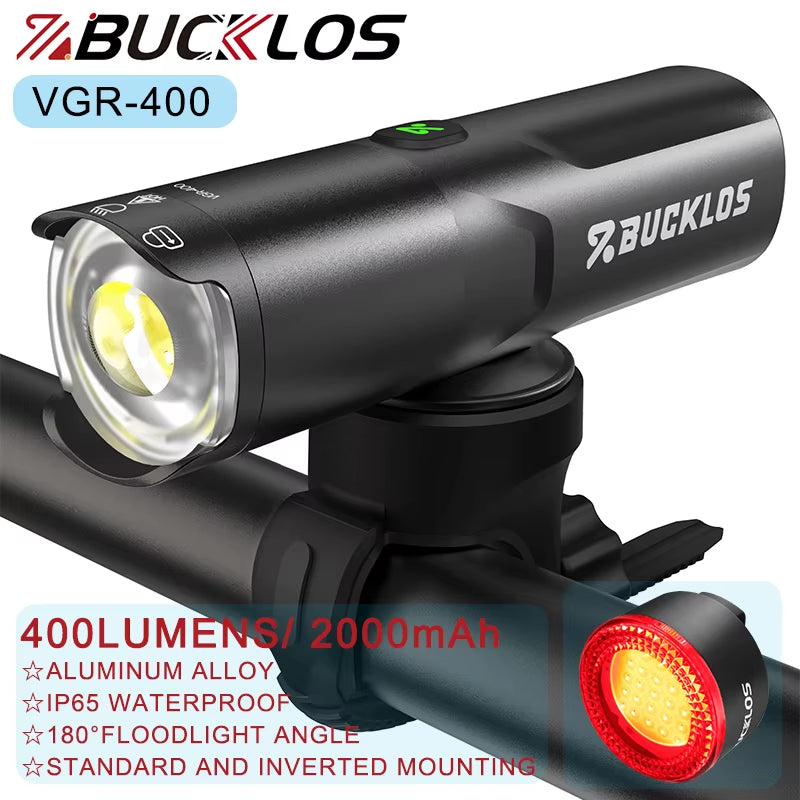 Bike Lights 1500 Lumen Bicycle Front Light 4500 Mah Bicycle Headlight IP65 Waterproof Cycling Lamp 400/600/800/1200Lumen