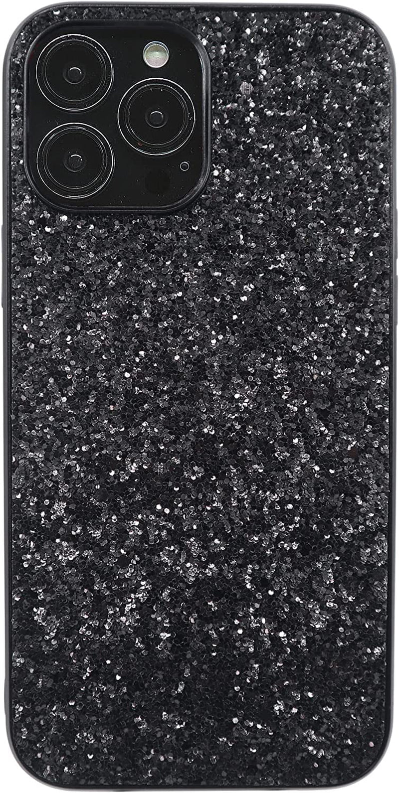 Crystal Diamond Glitter Soft Shockproof Case for iPhone 12 Pro - Red, Designed for Women and Girls