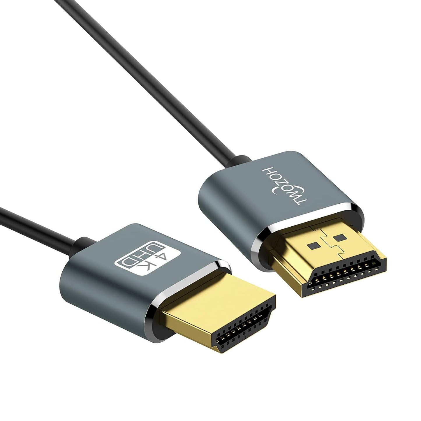 Ultra-Thin Long HDMI to HDMI Cable 25FT, Hyper Slim HDMI 2.0 Cable, Extreme Flexible HDMI Cord Support 3D/4K@60Hz, 2160P, 1080P