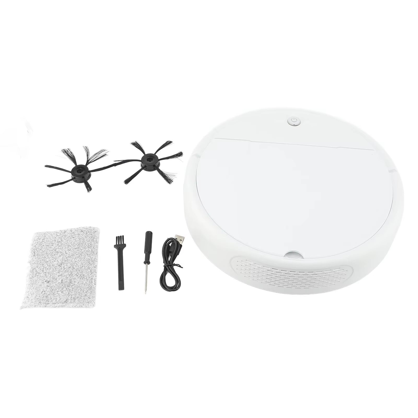 Robot Vacuum Cleaner Intelligent Obstacle Avoidance Slim Low Noise Strong Suction for Pet Hair Hard Floor